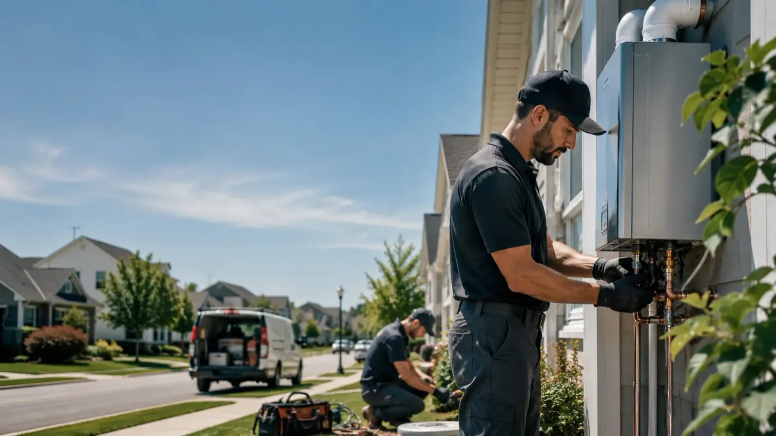 Tankless Water Heater Installation in Wayside, TX